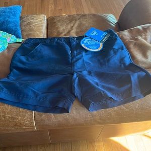 Navy Columbia performance short